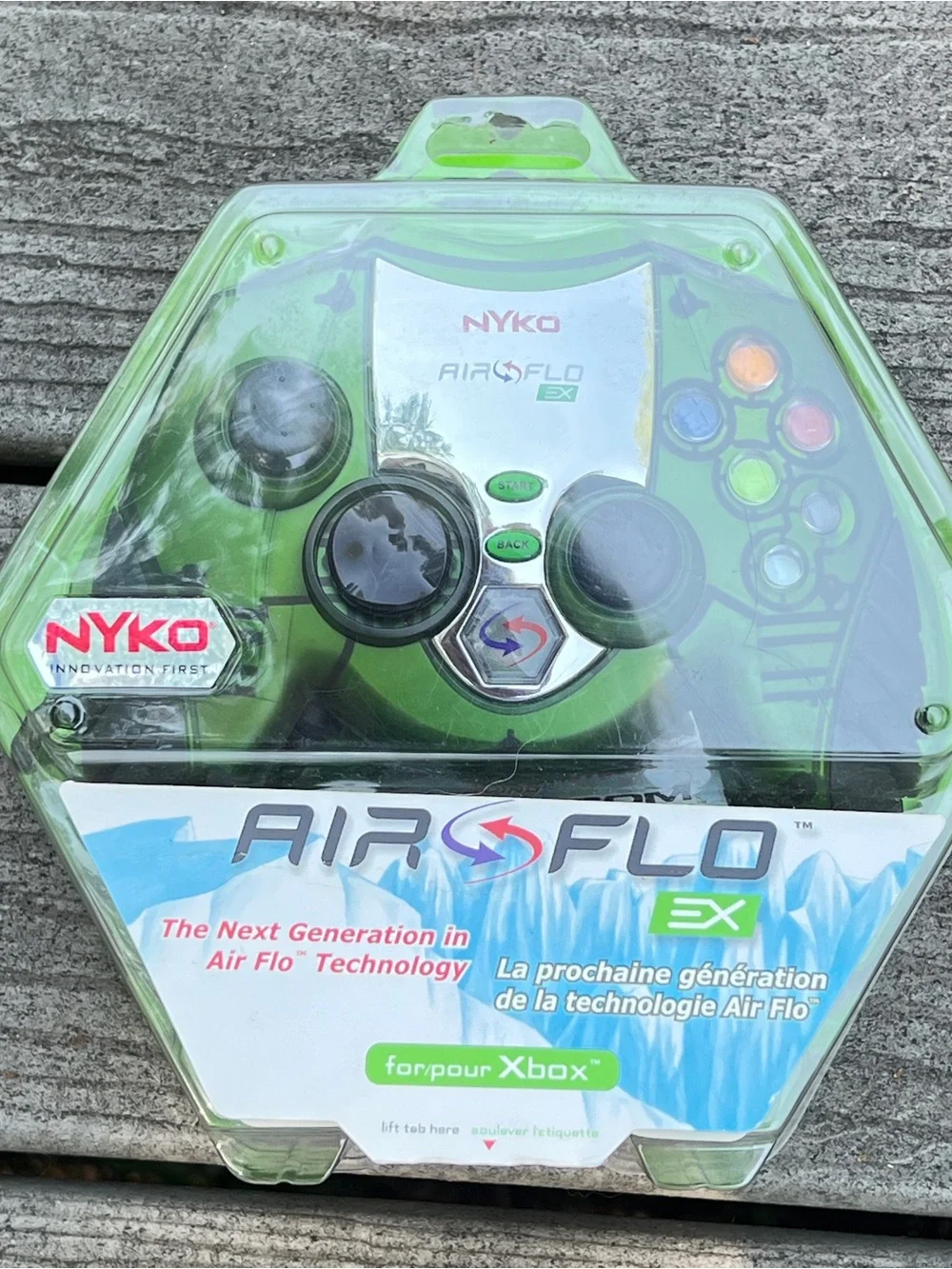Nyko Air Flo EX: Green Xbox Wireless Controller. New and Sealed.